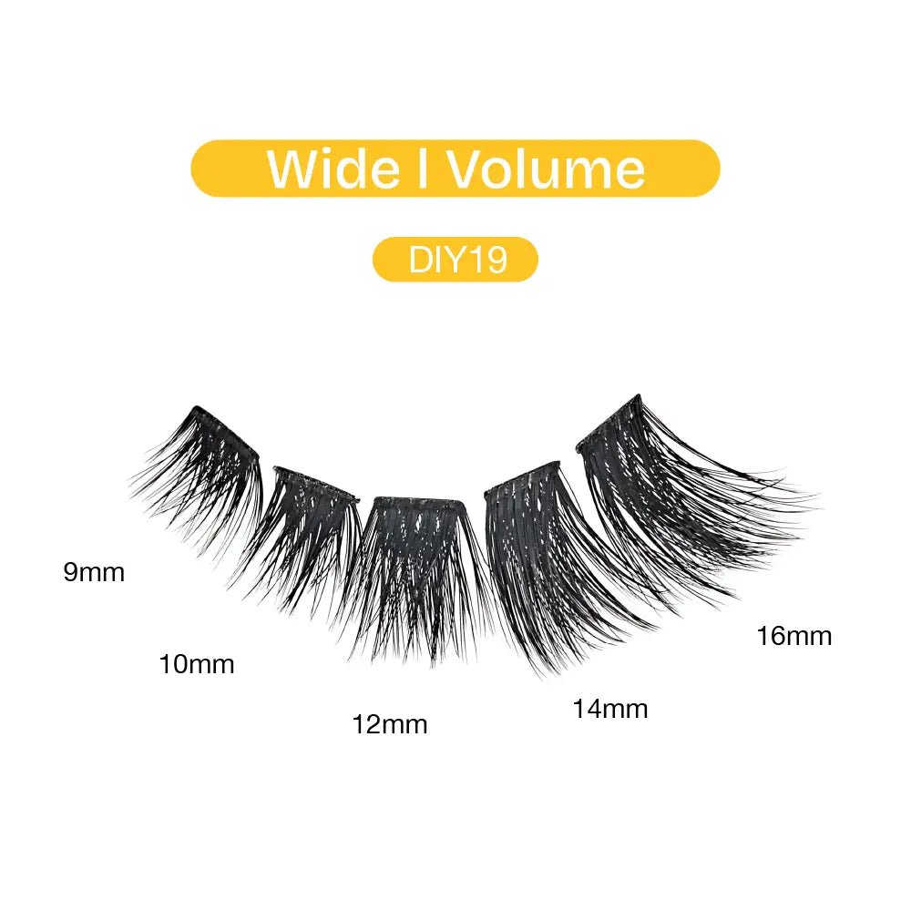 Broadway Volume DIY Cluster Lashes – Bold (56–84pcs) - Beauty Exchange Beauty Supply