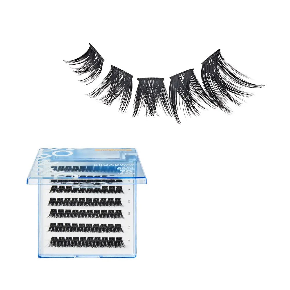Broadway Volume DIY Cluster Lashes – Bold (56–84pcs) - Beauty Exchange Beauty Supply