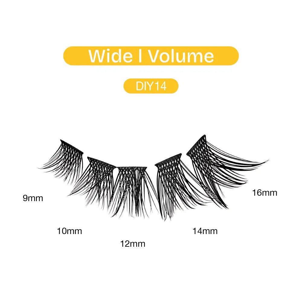 Broadway Volume DIY Cluster Lashes – Bold (56–84pcs) - Beauty Exchange Beauty Supply
