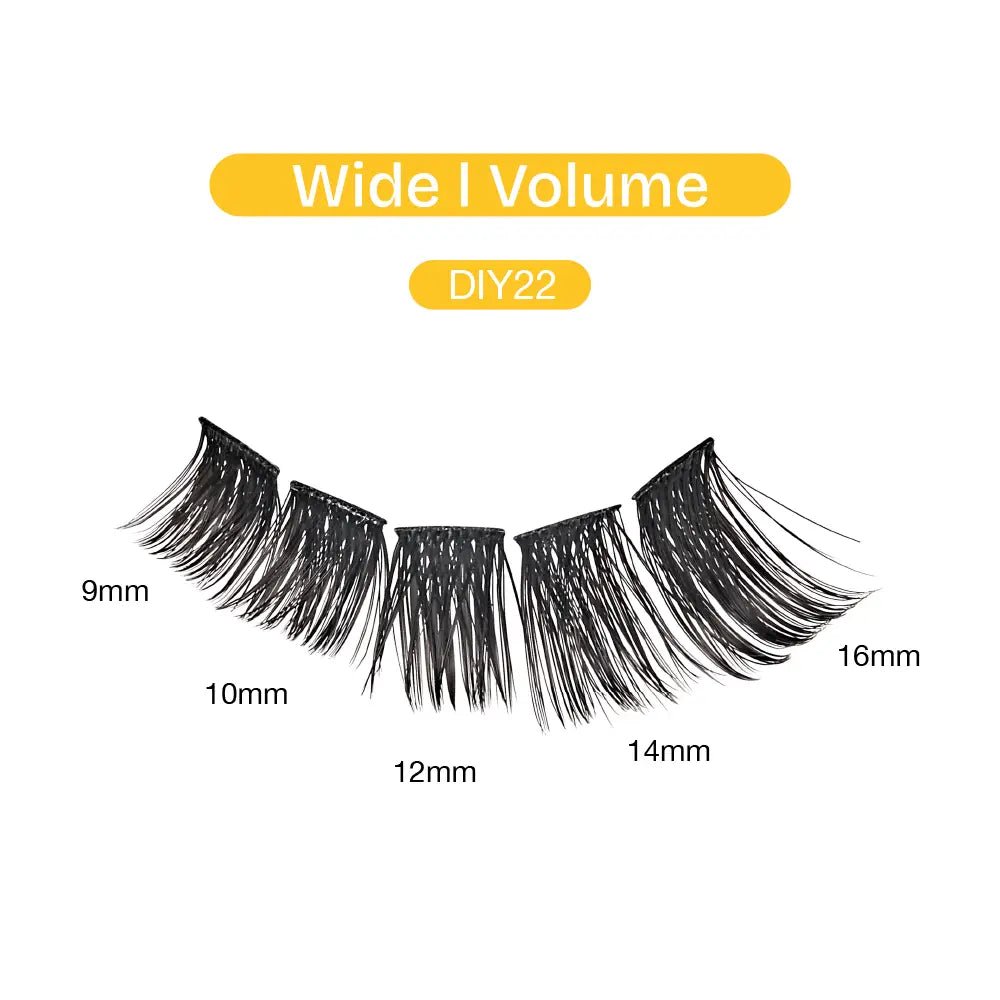 Broadway Volume DIY Cluster Lashes – Bold (56–84pcs) - Beauty Exchange Beauty Supply
