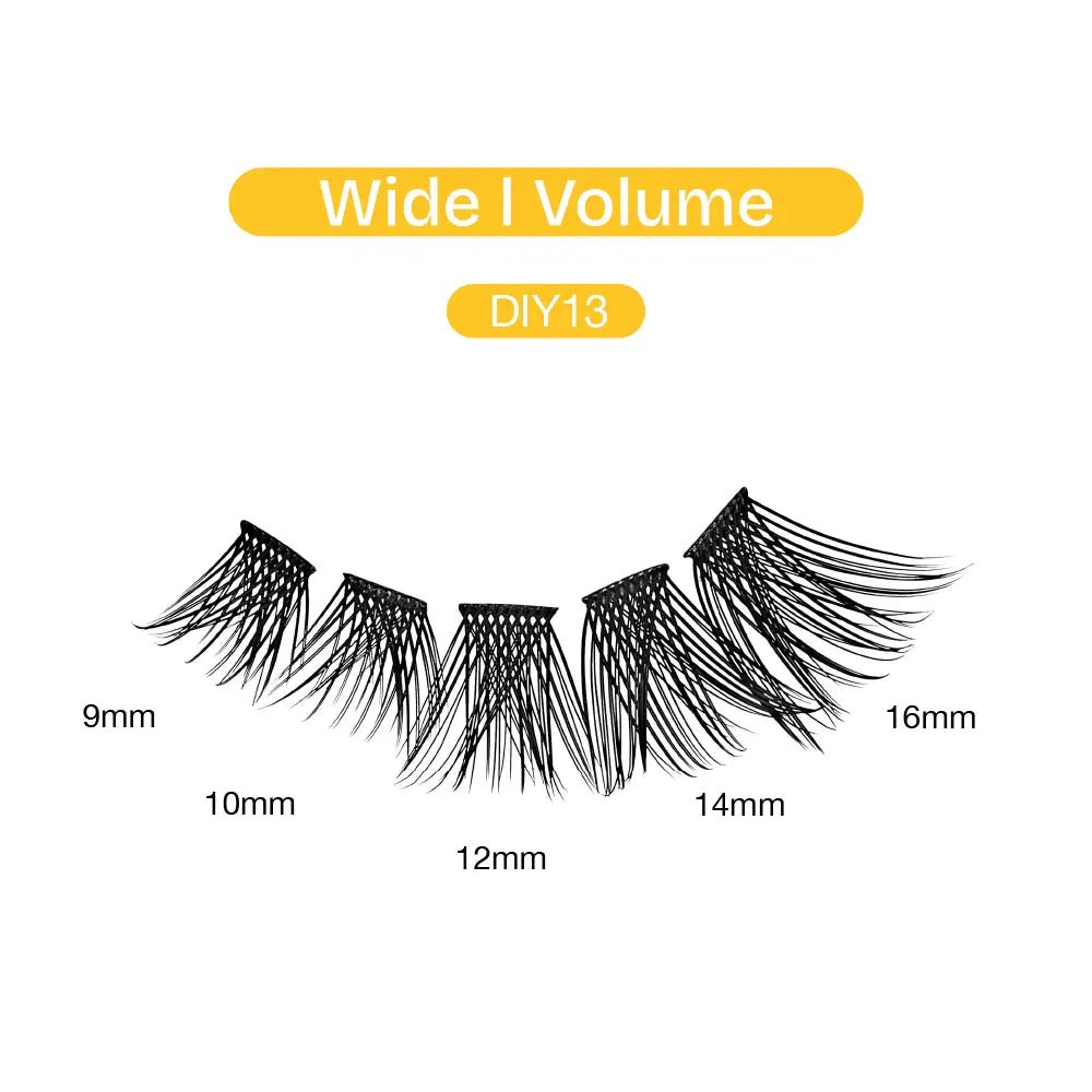 Broadway Volume DIY Cluster Lashes – Bold (56–84pcs) - Beauty Exchange Beauty Supply