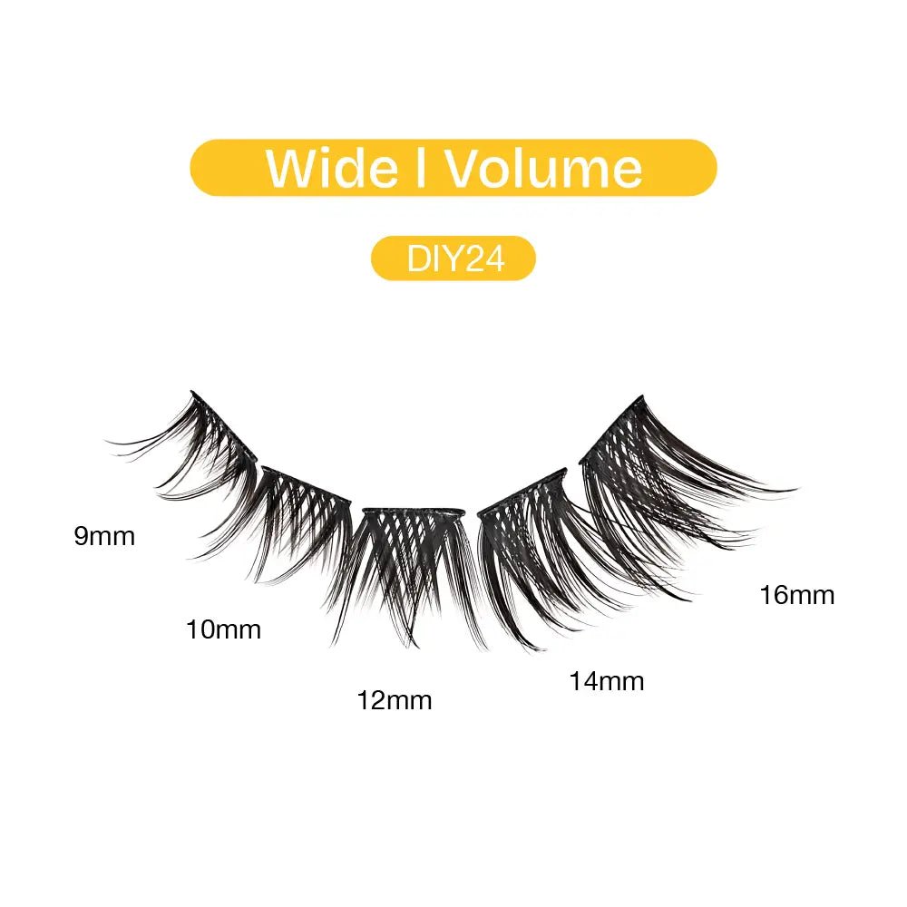Broadway Volume DIY Cluster Lashes – Bold (56–84pcs) - Beauty Exchange Beauty Supply