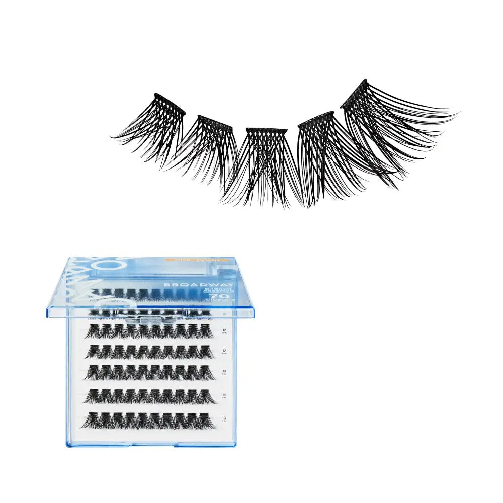 Broadway Volume DIY Cluster Lashes – Bold (56–84pcs) - Beauty Exchange Beauty Supply
