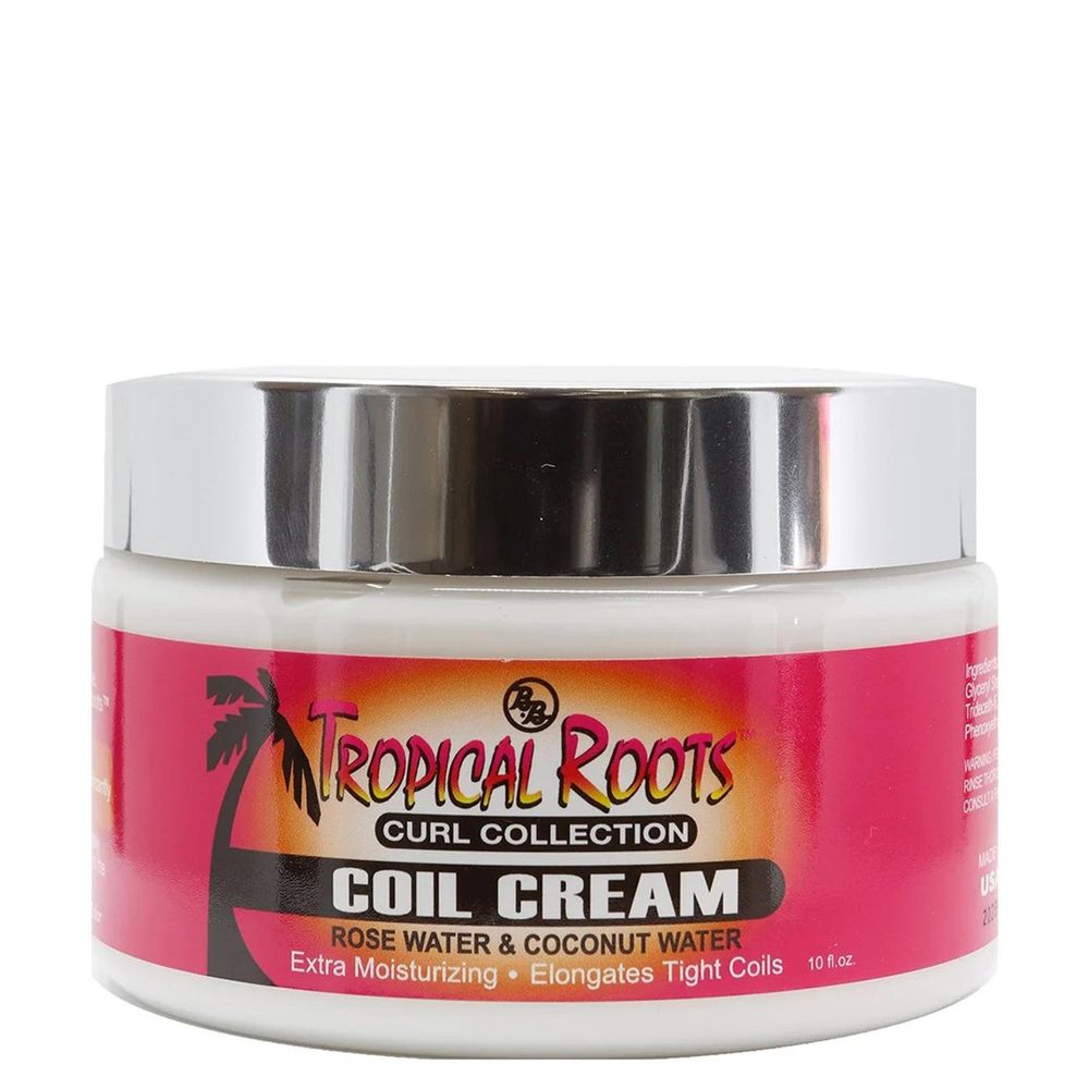 Bronner Bros. Tropical Roots Curl Collection Coil Cream – 10 oz - Beauty Exchange Beauty Supply
