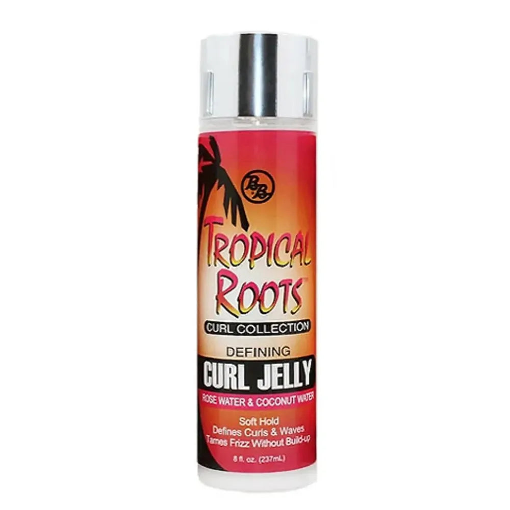 Bronner Bros. Tropical Roots Defining Curl Jelly โ 8 oz - Beauty Exchange Beauty Supply