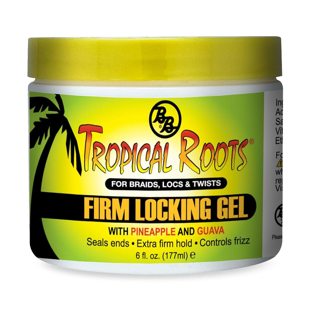 Bronner Bros. Tropical Roots Firm Locking Gel โ 6 oz - Beauty Exchange Beauty Supply