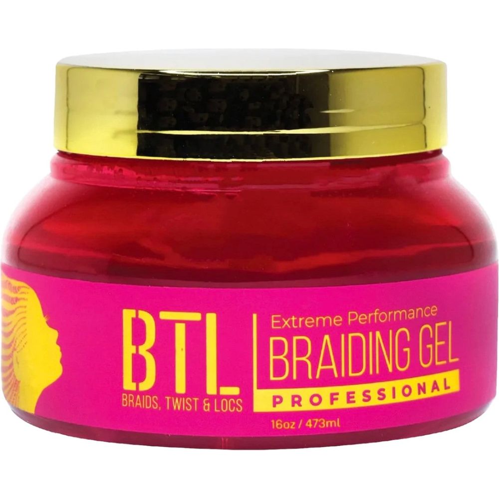 BTL Braiding Gel Extreme - Ultimate Hair Styling Solution for Braids, Locs & Twists | Long - Lasting Strong Hold | Non - Greasy & Lightweight Formula | Natural Ingredients for Healthy Hair Growth - Beauty Exchange Beauty Supply