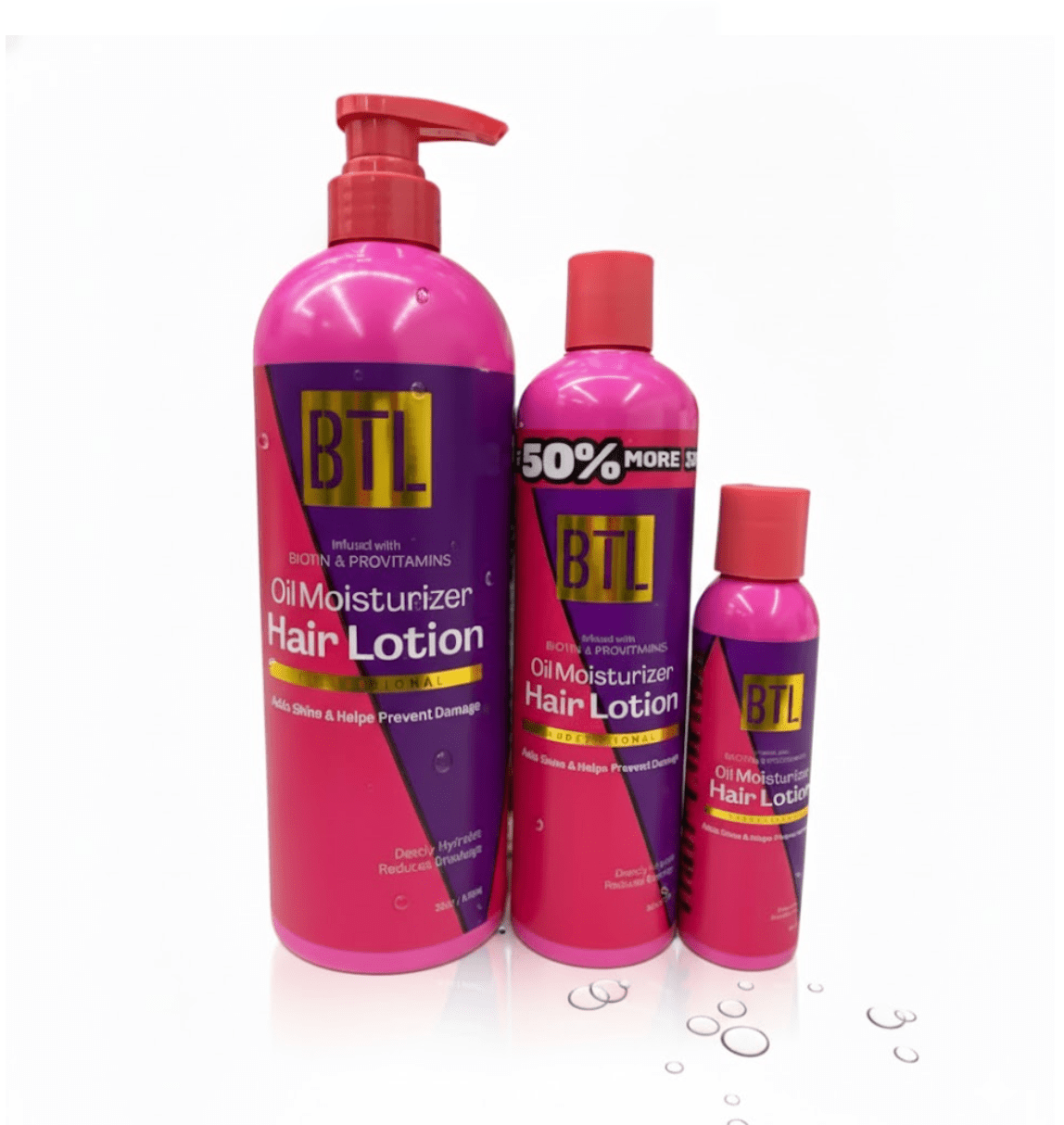BTL Oil Moisturizer Hair Lotion with Biotin