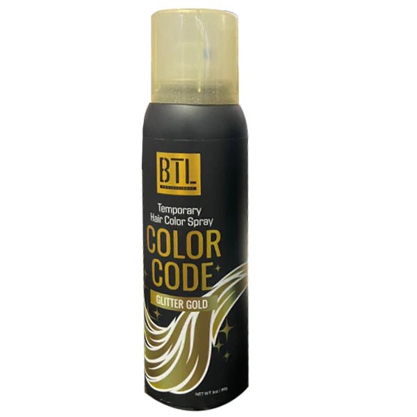 BTL Temporary Hair Color Glitter Spray – 3oz - Beauty Exchange Beauty Supply