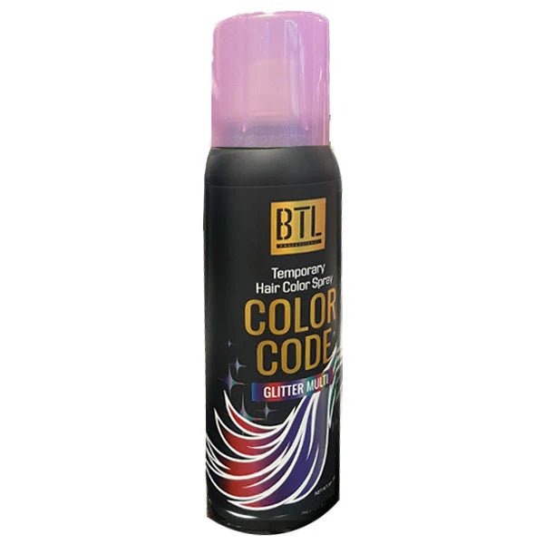 BTL Temporary Hair Color Glitter Spray – 3oz - Beauty Exchange Beauty Supply