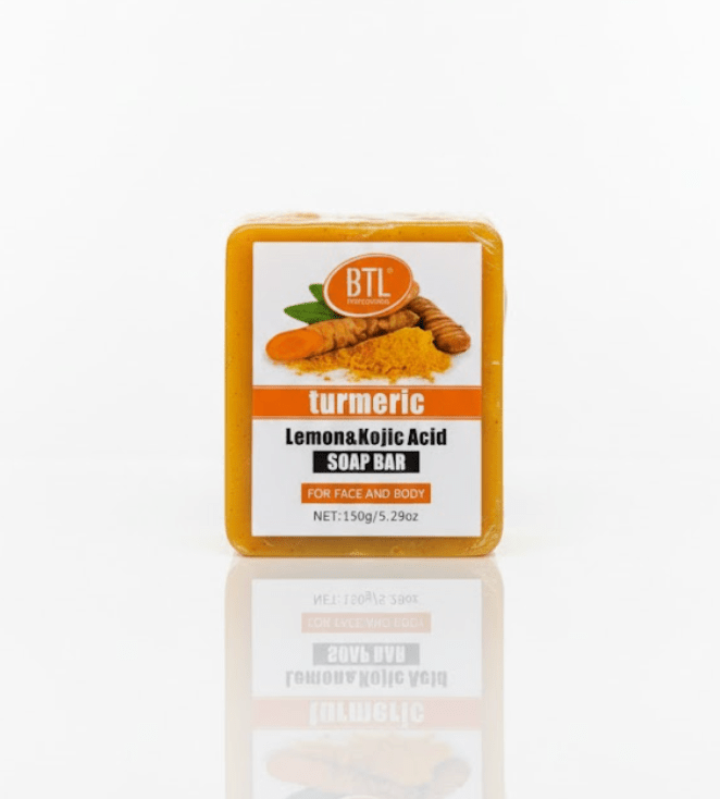 BTL Turmeric Lemon Kojic Acid Soap Bar - Beauty Exchange Beauty Supply