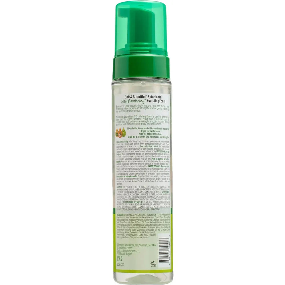 Soft & Beautiful Botanicals Sculpting Foam – 8.5 fl oz