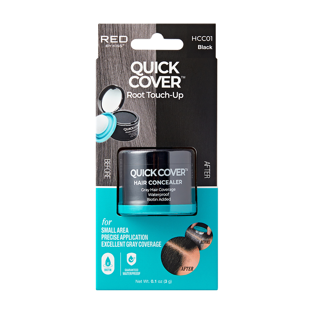 Red by Kiss Hair Concealer – Black & Dark Brown