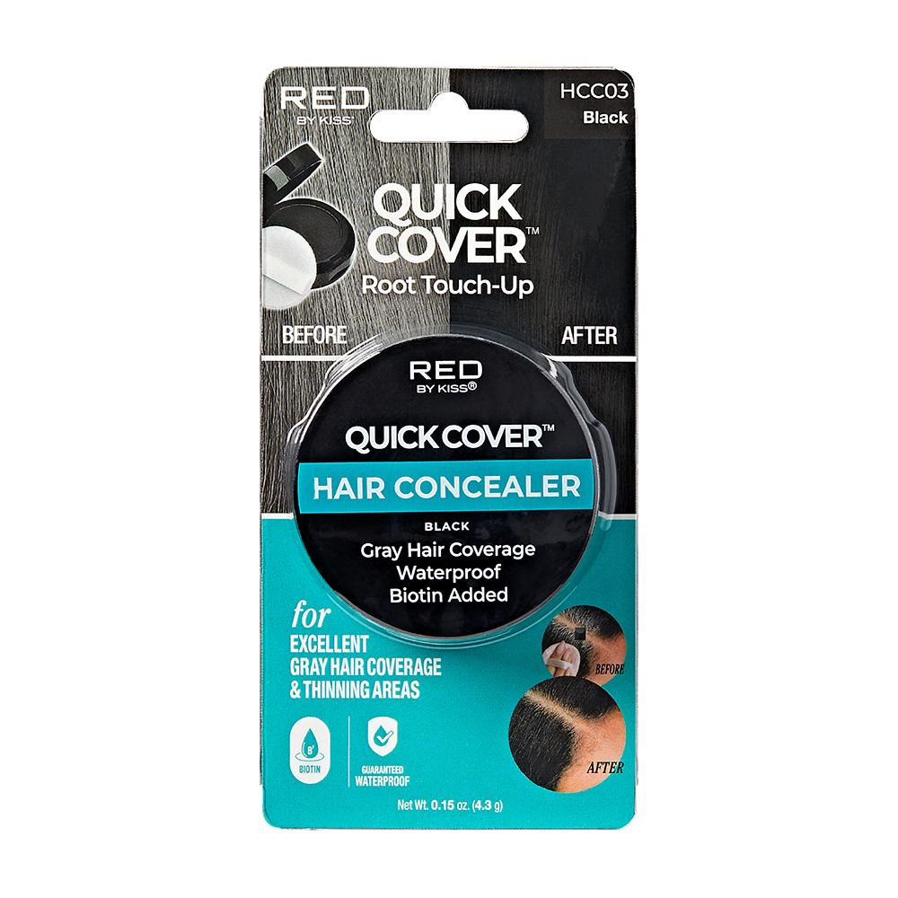 Red by Kiss Hair Concealer – Black & Dark Brown