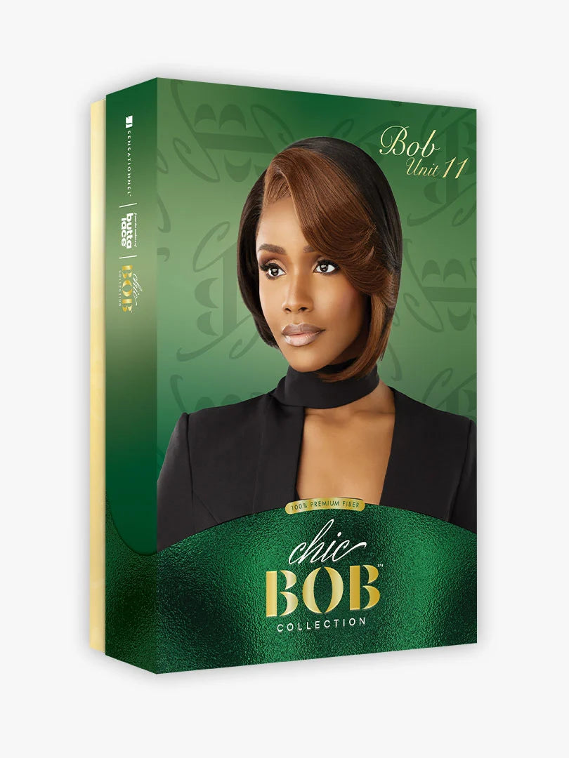 Sensationnel Synthetic Hair Butta Chic Bob Glueless HD Lace Front Wig - BOB Unit 11