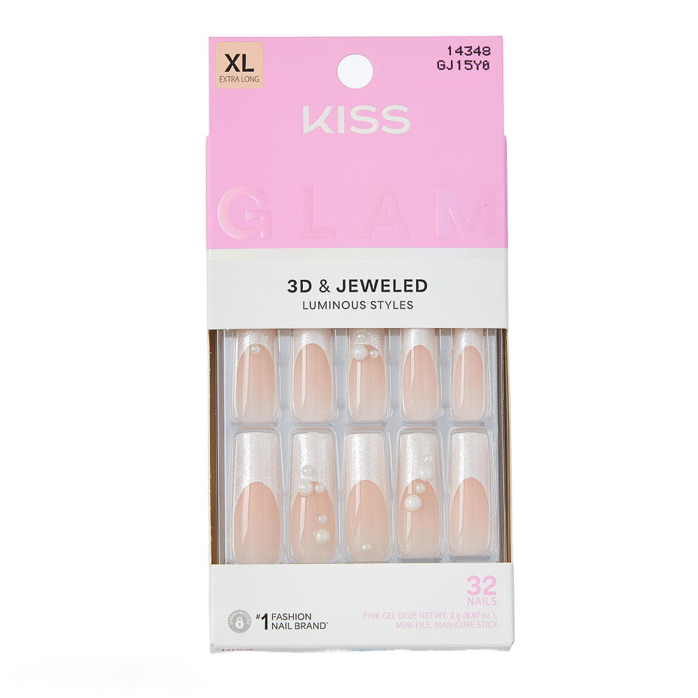 Kiss Glam 3D & Jeweled Nails