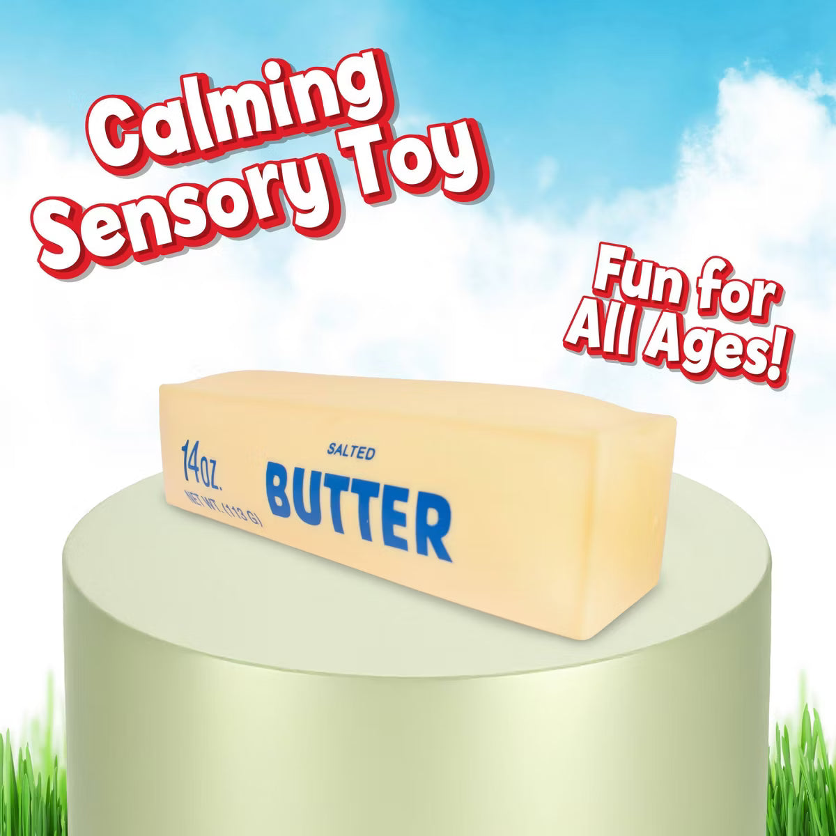 Squeezy Butter Shape Fidget Toy