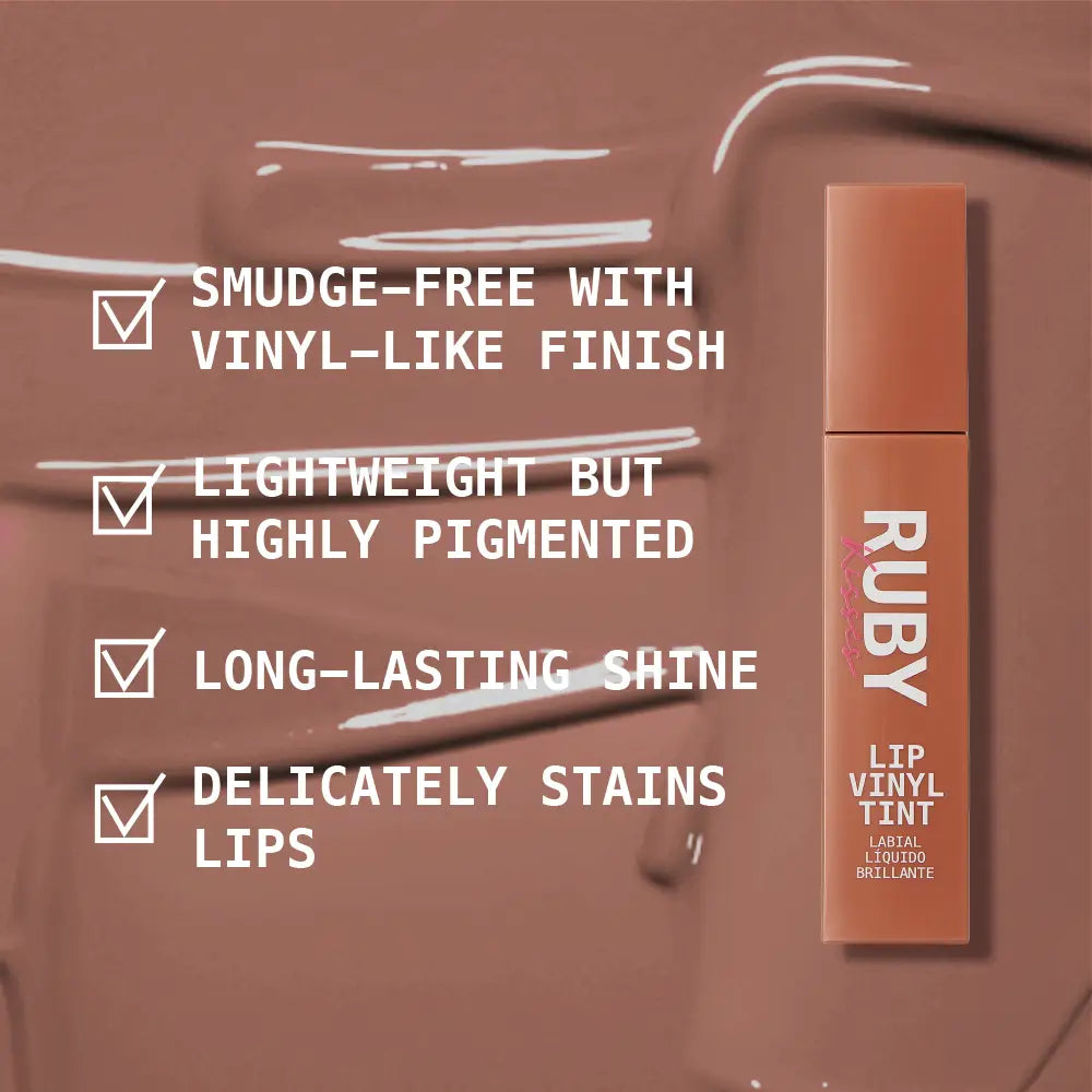 Ruby Kisses Lip Vinyl Tint Liquid Lipstick - 10 Shades