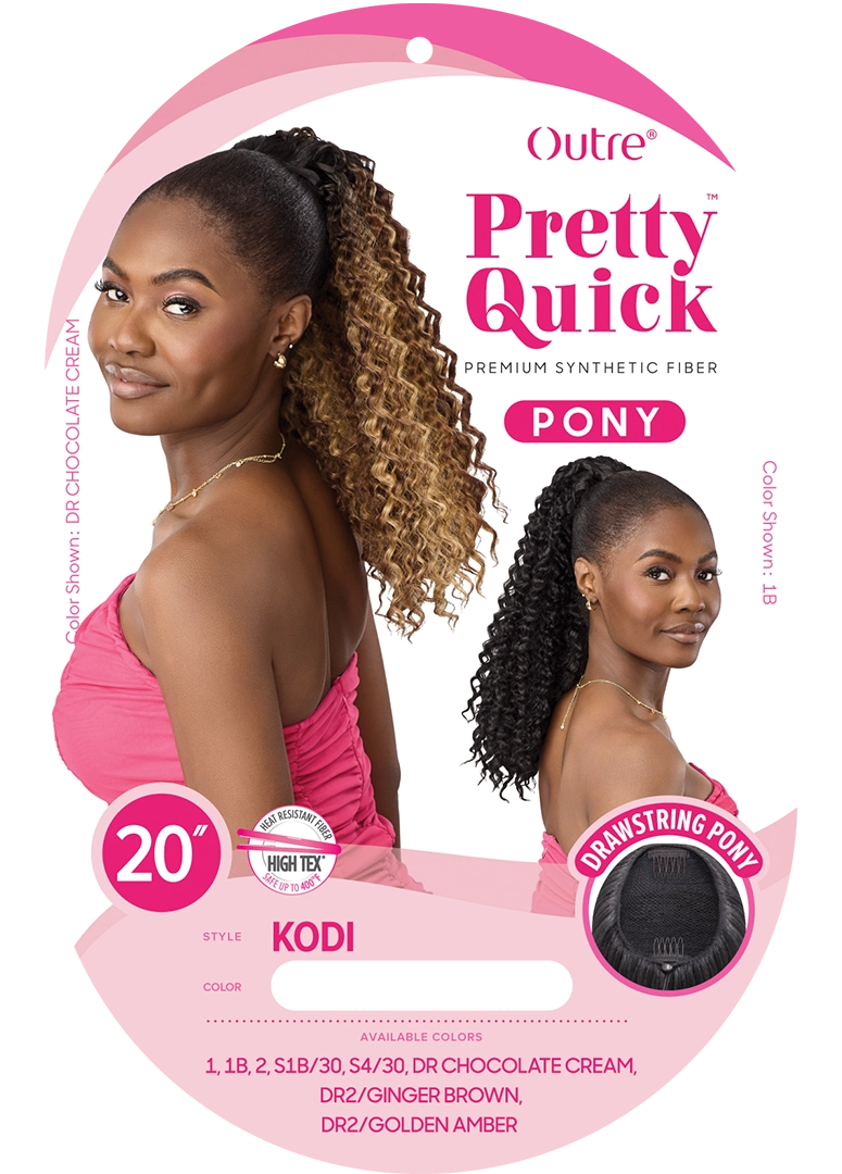 Outre Pretty Quick Drawstring Ponytail – Kodi