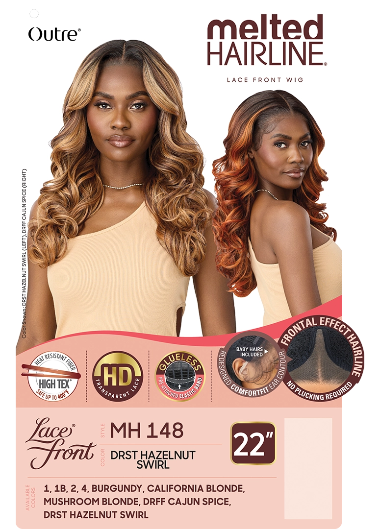 Outre Melted Hairline Synthetic HD Lace Front Wig - MH 148