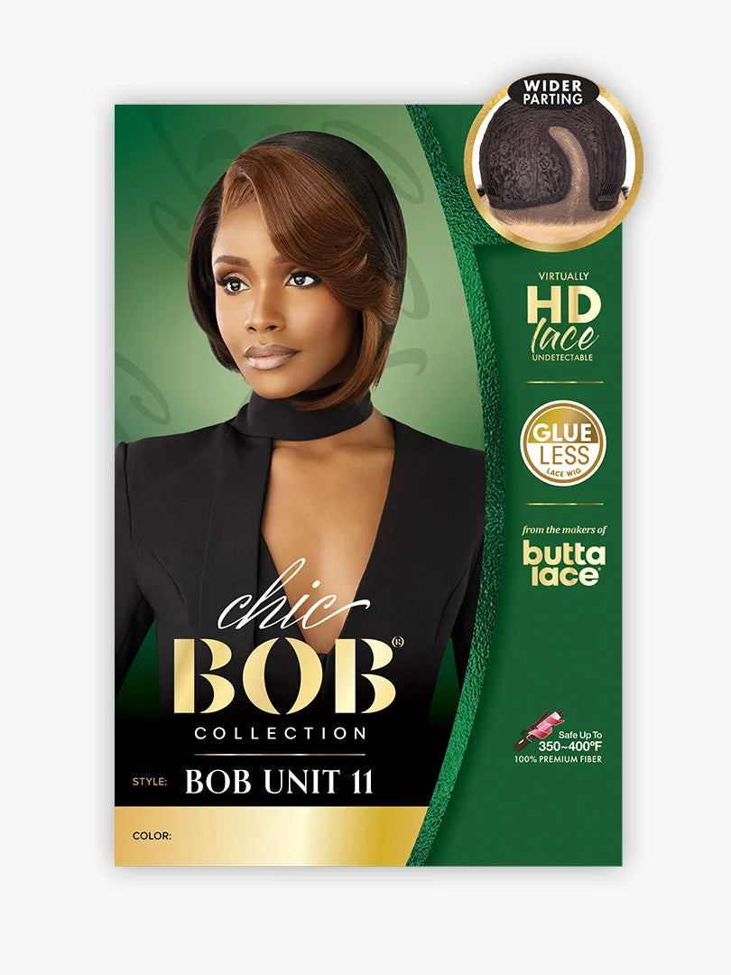 Sensationnel Synthetic Hair Butta Chic Bob Glueless HD Lace Front Wig - BOB Unit 11