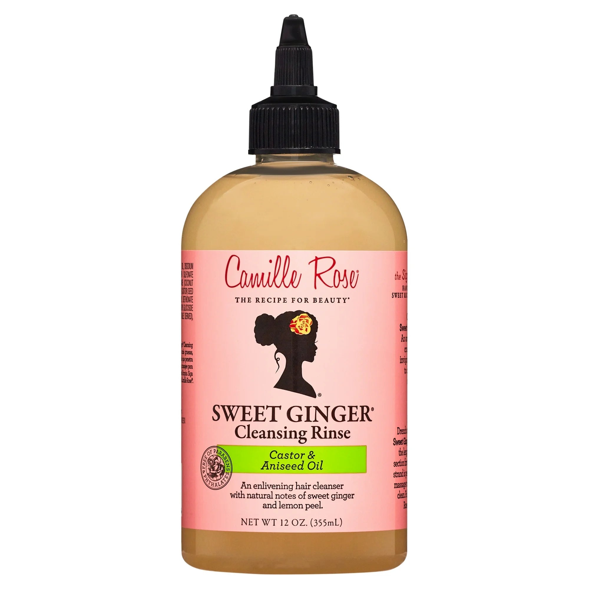 Camille Rose Cleanse Collection – Sweet Ginger, Chebe + Castor, Scalp Treatment – 12 oz - Beauty Exchange Beauty Supply