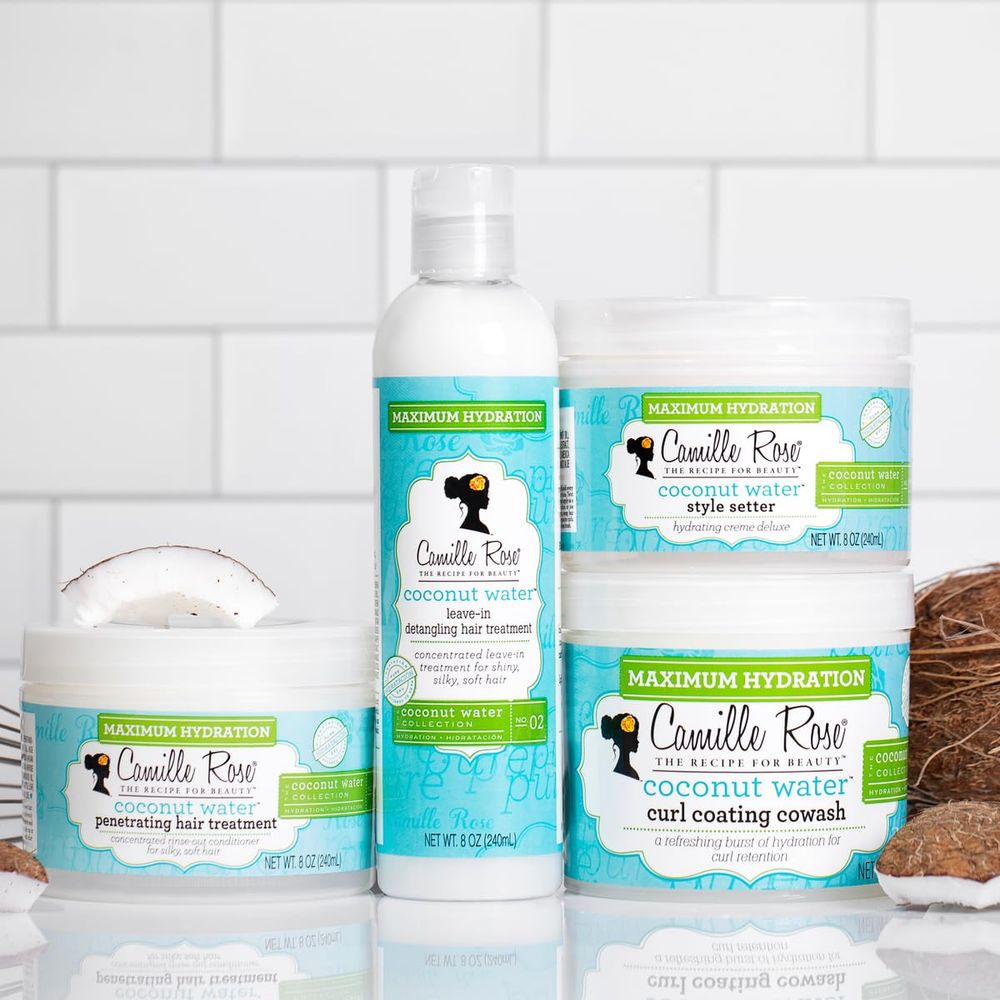 Camille Rose Coconut Water Curl Coating Cowash, 12 oz - Beauty Exchange Beauty Supply