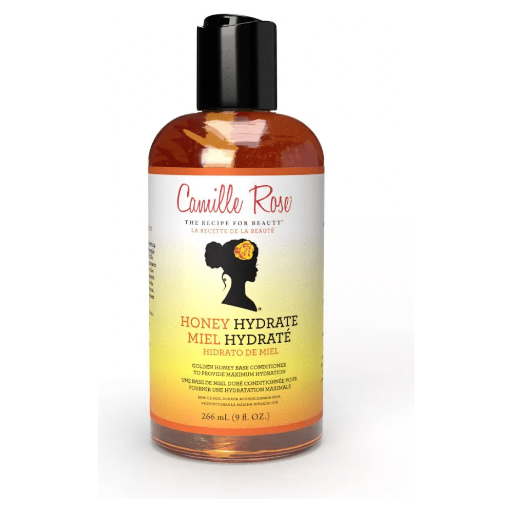 Camille Rose Honey Hydrate Leave In Conditioner, with Aloe and Olive Oil, to Soften Smooth and Protect, Moisturizer for All Hair Types, 9 fl oz - Beauty Exchange Beauty Supply