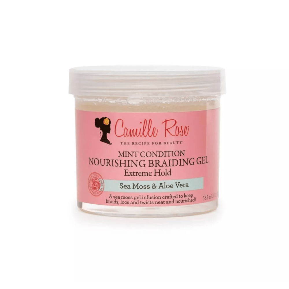 Camille Rose Mint Braiding Hair Gel – 12 oz - Beauty Exchange Beauty Supply