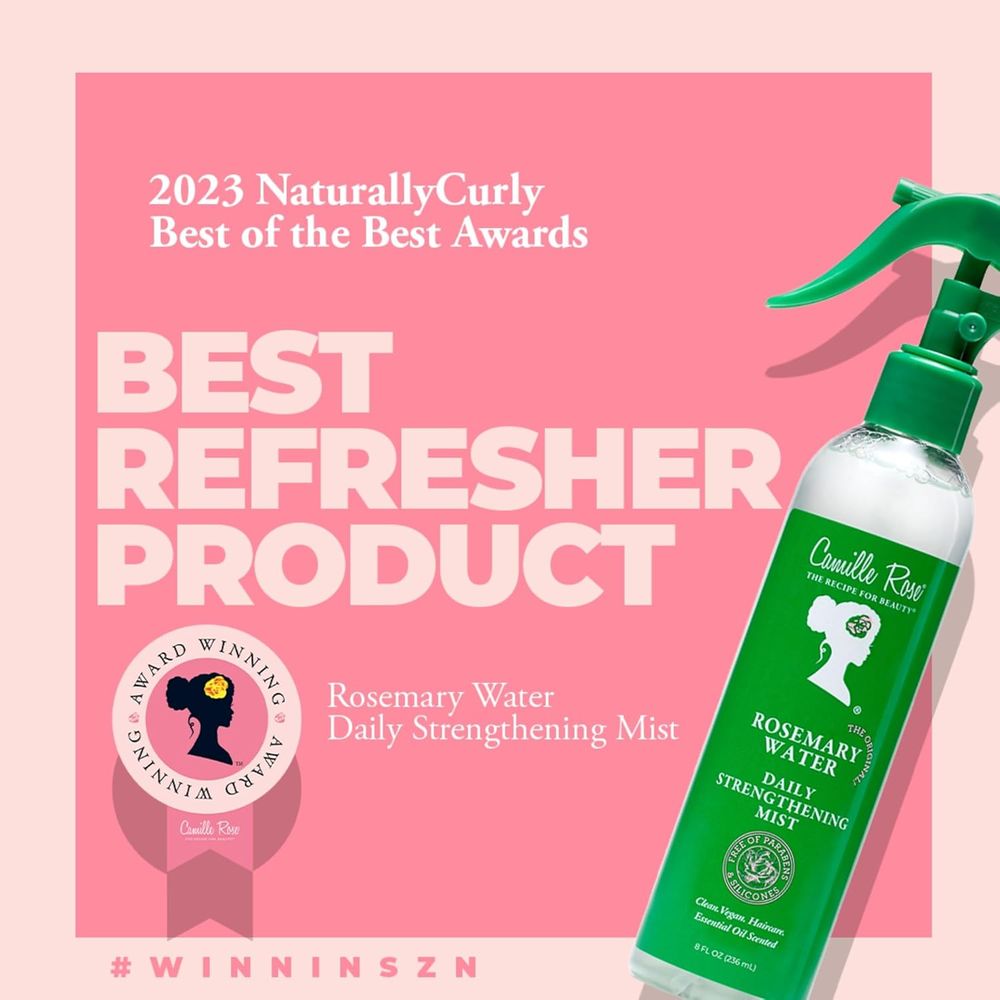 Camille Rose Rosemary Water – Refresh & Hydrate 8 oz - Beauty Exchange Beauty Supply