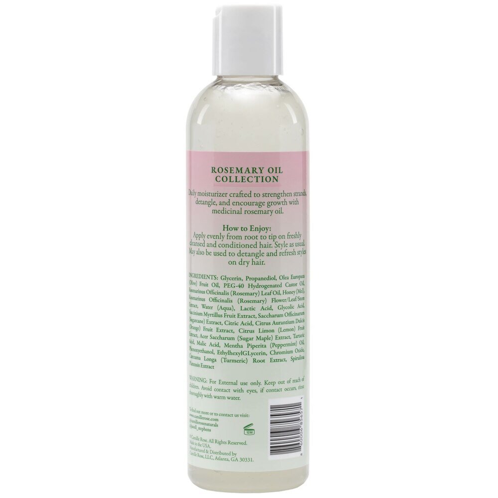 Camille Rosemary Oil Strengthening Leave - In Conditioner – 8 oz - Beauty Exchange Beauty Supply