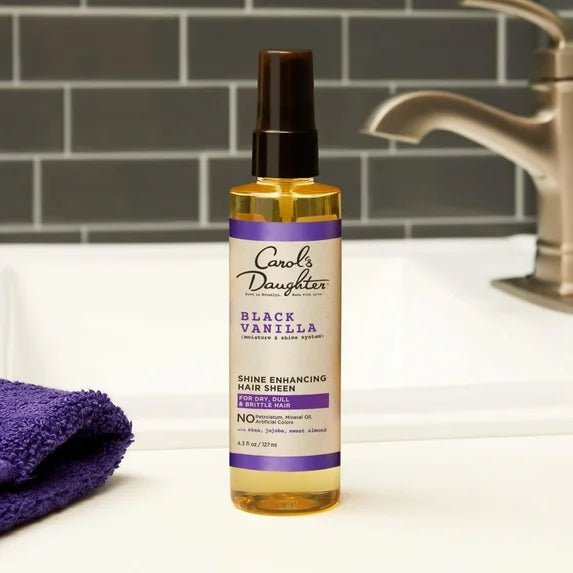 Carol's Daughter Black Vanilla โ Hair Oil & Hair Sheen โ 4.3 oz - Beauty Exchange Beauty Supply