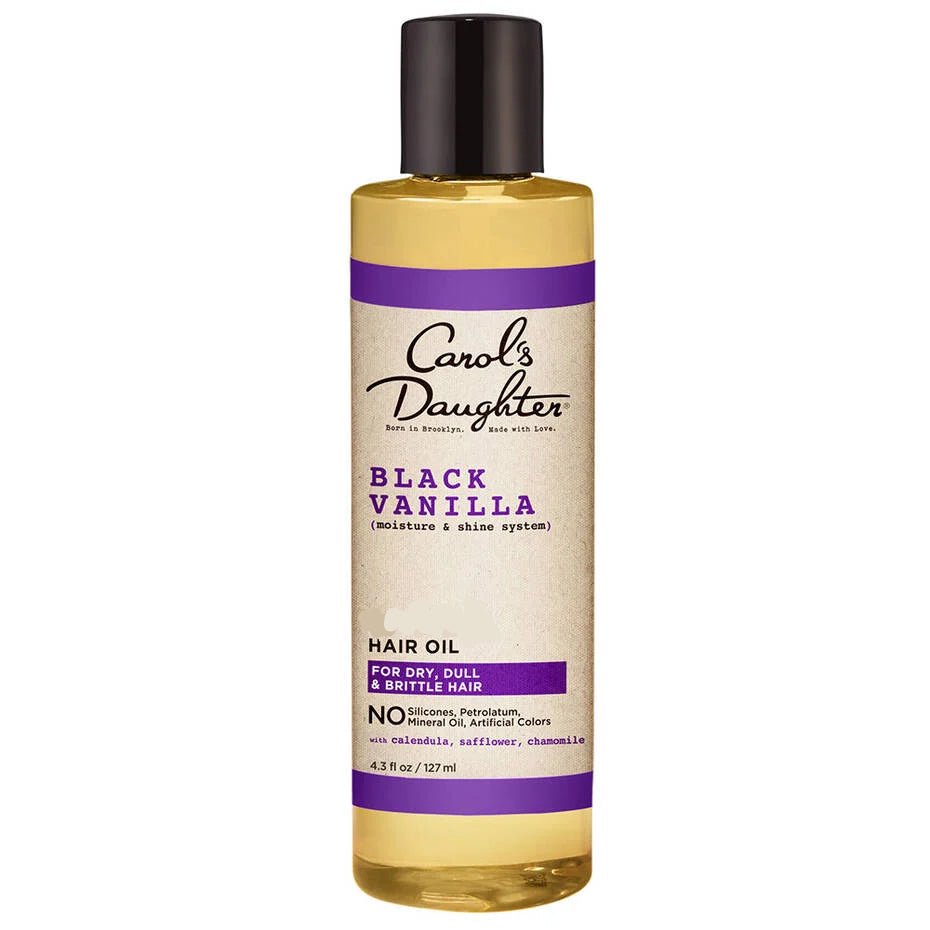 Carol's Daughter Black Vanilla โ Hair Oil & Hair Sheen โ 4.3 oz - Beauty Exchange Beauty Supply