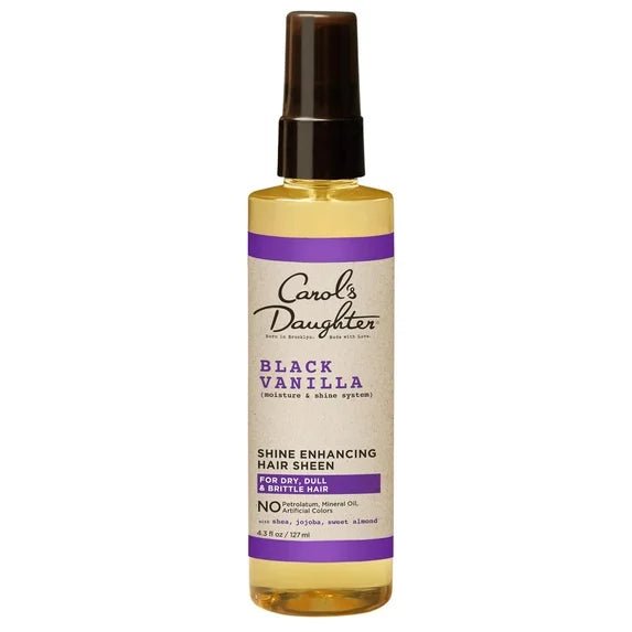 Carol's Daughter Black Vanilla – Hair Oil & Hair Sheen – 4.3 oz - Beauty Exchange Beauty Supply