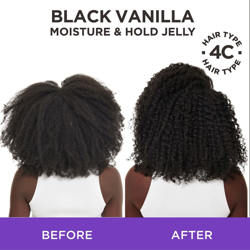 Carol’s Daughter Black Vanilla Moisture & Hold Hair Styling Gel | Frizz Control & Long - Lasting Definition with Shea Butter – 12 oz - Beauty Exchange Beauty Supply