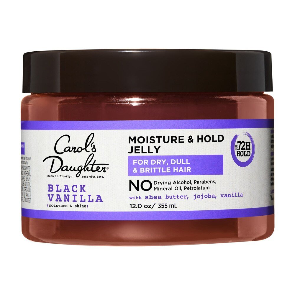 Carol’s Daughter Black Vanilla Moisture & Hold Hair Styling Gel | Frizz Control & Long - Lasting Definition with Shea Butter – 12 oz - Beauty Exchange Beauty Supply