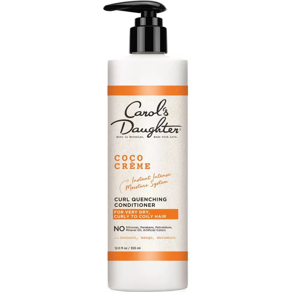 Carol's Daughter Hair Care – 2 Variants Coco Creme Curl Quenching Shampoo & Black Vanilla Moisture & Shine Sulfate - Free Shampoo (12 fl oz) - Beauty Exchange Beauty Supply