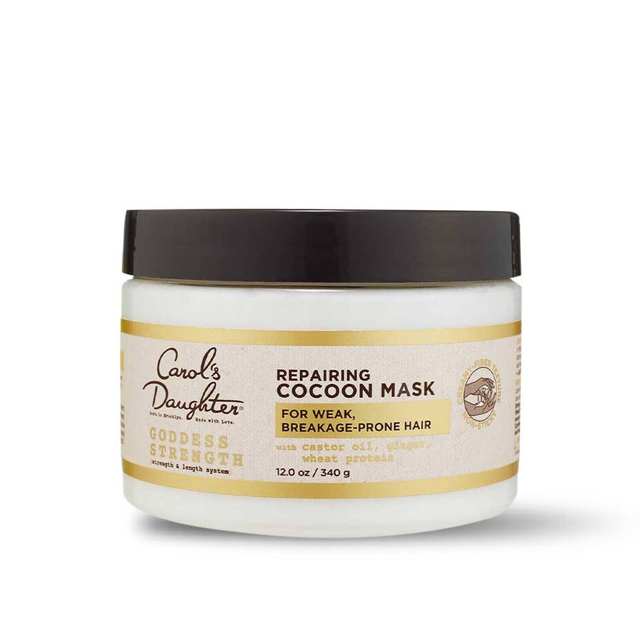Carol’s Daughter Monoi Repairing Cocoon Hair Mask – 12 oz | Deep Repair & Strengthening Treatment for Damaged Hair - Beauty Exchange Beauty Supply