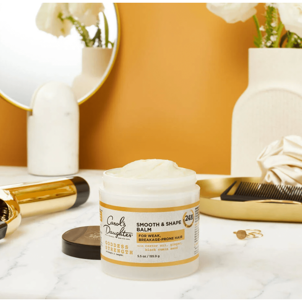 Carol’s Daughter Smooth & Shape Blow Dry Cream Balm – 5.5 oz | Heat Protectant & Frizz Control for All Hair Types - Beauty Exchange Beauty Supply