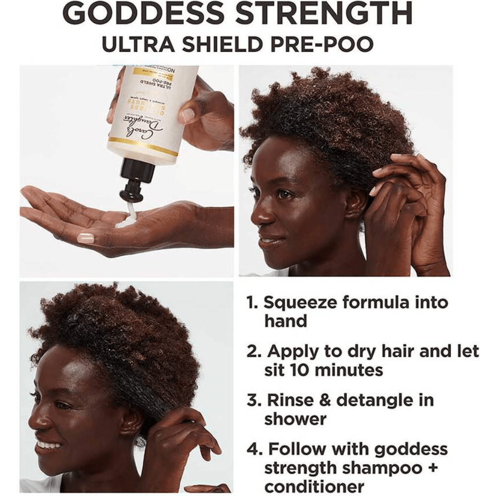 Carol's Daughter Ultra Shield Pre - Poo – 10.2oz | Detangle & Protect Before You Shampoo - Beauty Exchange Beauty Supply