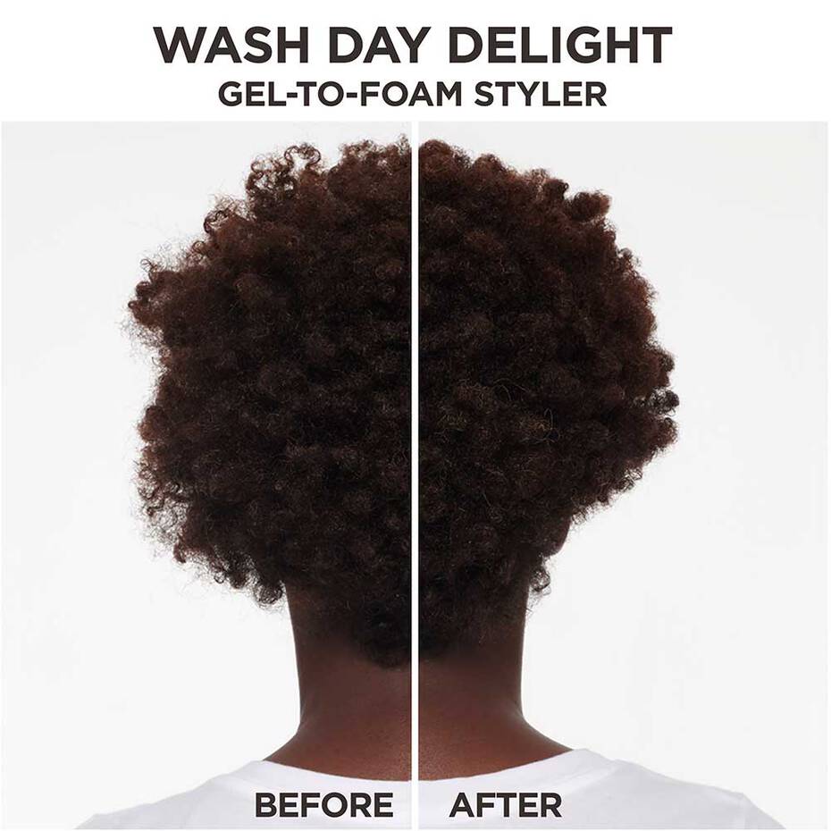Carol’s Daughter Wash Day Delight Gel - To - Foam Styler with Rose Water | Lightweight Styling Foam for Curls, Coils & Natural Hair with Soft Hold & Moisture – 8.5 fl oz - Beauty Exchange Beauty Supply