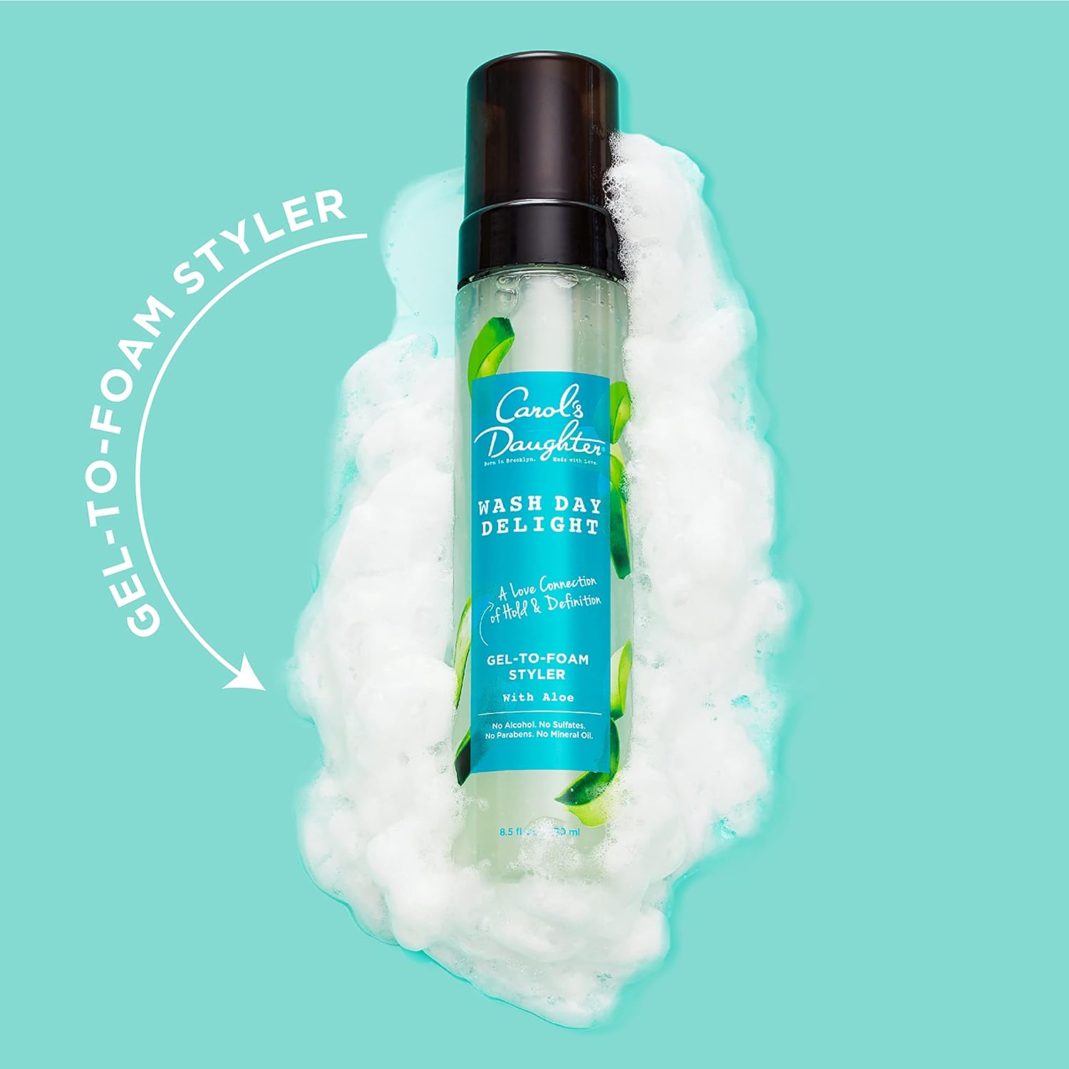 Carol’s Daughter Wash Day Delight Hair Gel - to - Foam Mousse - Beauty Exchange Beauty Supply