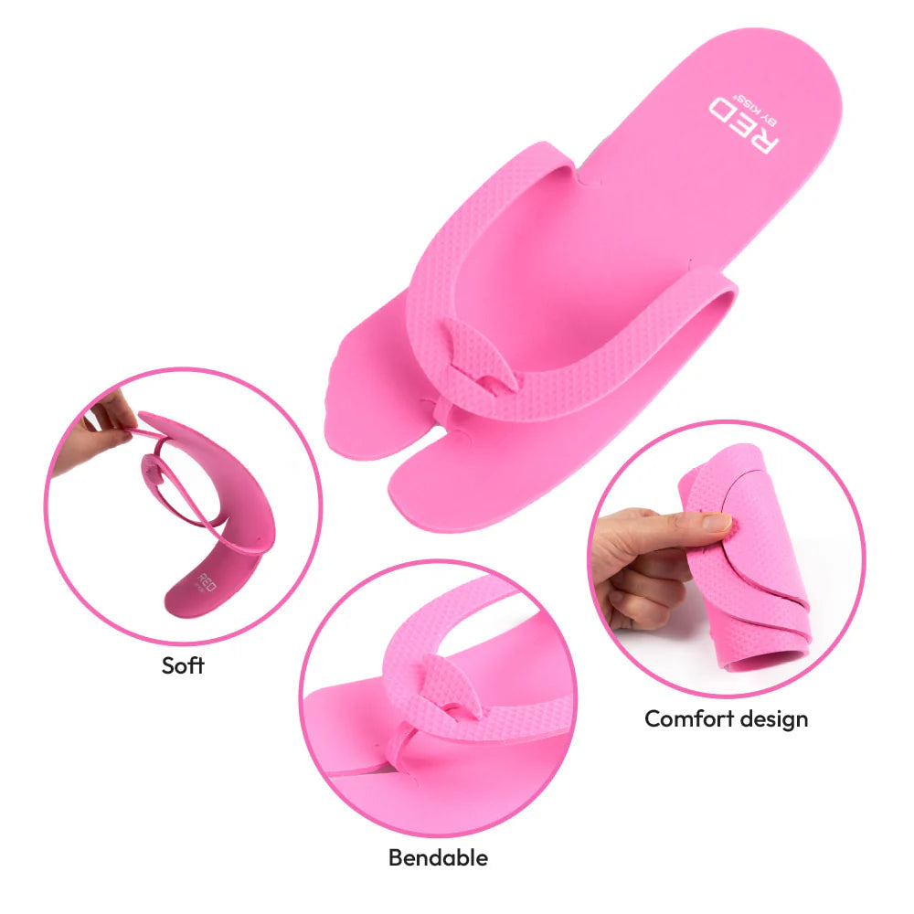 Red by Kiss Pedicure Slippers