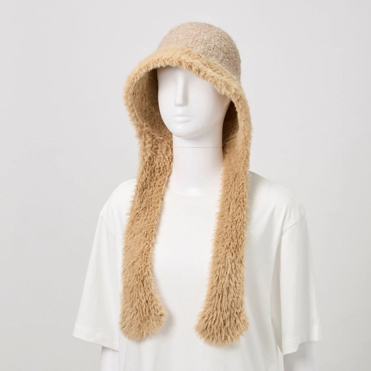 Plush Hat with String