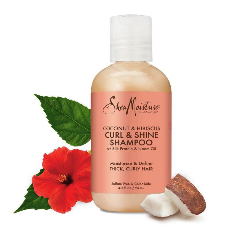 SheaMoisture Coconut & Hibiscus Curl & Shine Shampoo
