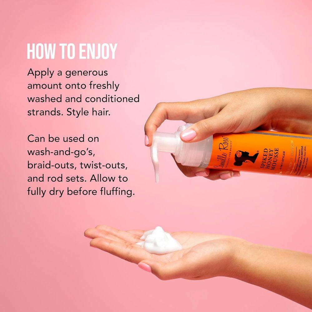 Camille Rose Spiked Honey Mousse - 8 fl oz