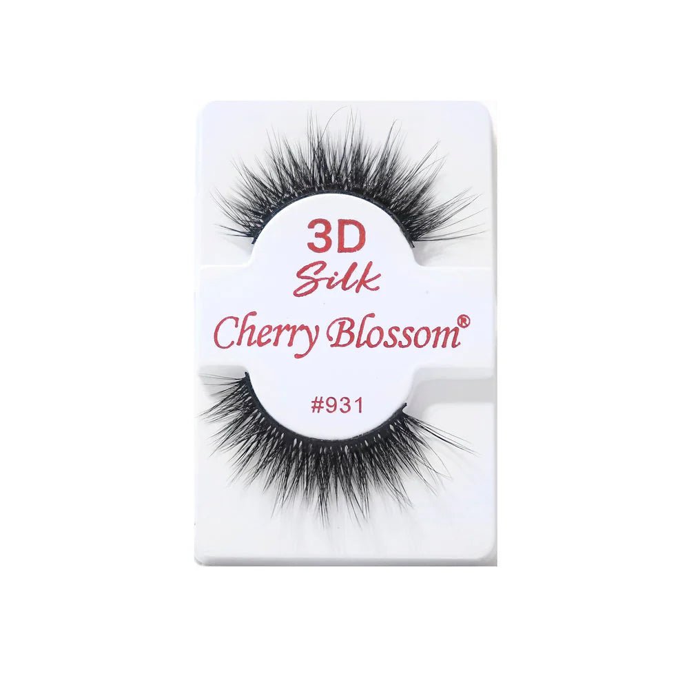 Cherry Blossom 3D Silk Lashes – Styles 901 to 952 | 100% Human Hair, Lightweight, Natural Volume, Reusable & Comfortable Fit - Beauty Exchange Beauty Supply