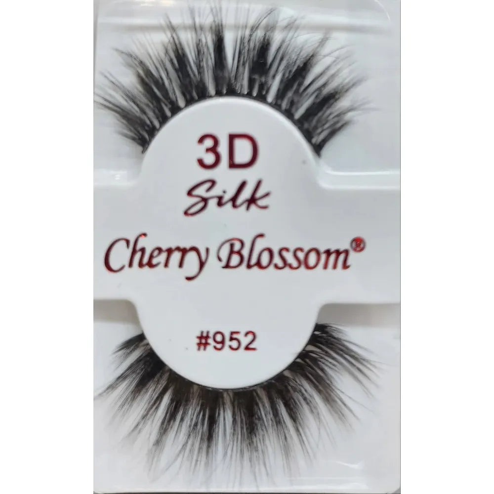 Cherry Blossom 3D Silk Lashes – Styles 901 to 952 | 100% Human Hair, Lightweight, Natural Volume, Reusable & Comfortable Fit - Beauty Exchange Beauty Supply