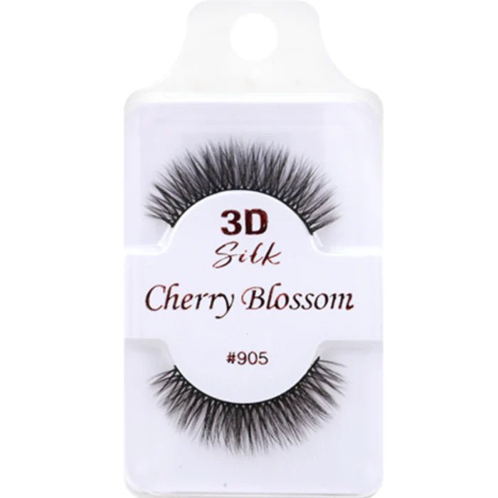 Cherry Blossom 3D Silk Lashes – Styles 901 to 952 | 100% Human Hair, Lightweight, Natural Volume, Reusable & Comfortable Fit - Beauty Exchange Beauty Supply