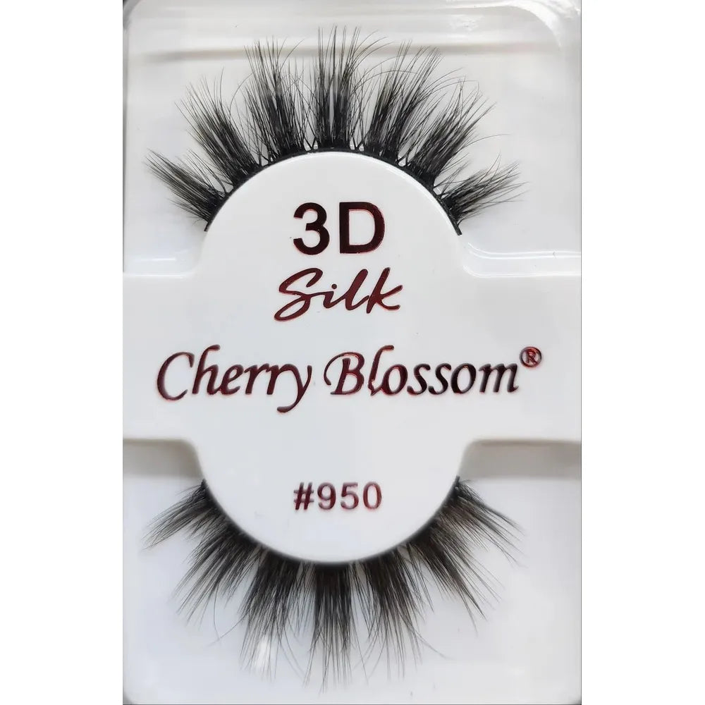 Cherry Blossom 3D Silk Lashes – Styles 901 to 952 | 100% Human Hair, Lightweight, Natural Volume, Reusable & Comfortable Fit - Beauty Exchange Beauty Supply